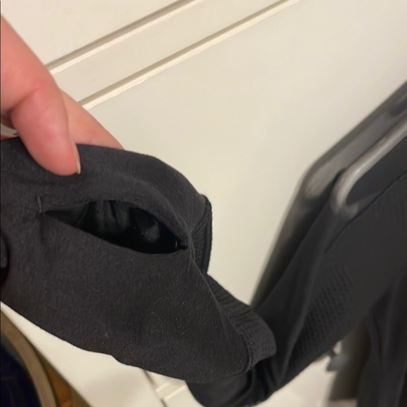 Calia black Fitted Long Sleeve Tee work out shirt - Picture 3 of 5